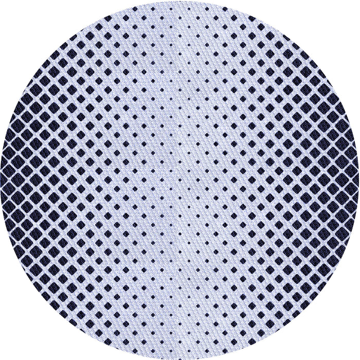 Square Patterned Lavender Blue Rug, pat3373blu