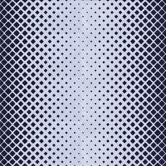 Round Machine Washable Transitional Lavender Blue Rug, wshpat3373blu