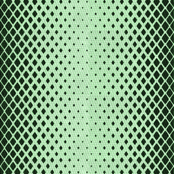 Patterned Medium Forest Green Rug, pat3373grn