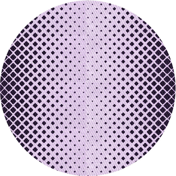 Square Patterned Purple Rug, pat3373pur