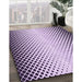 Machine Washable Transitional Purple Rug in a Family Room, wshpat3373pur