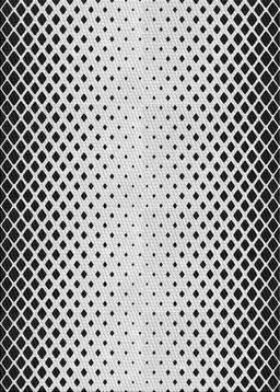 Patterned Light Black Novelty Rug, pat3373