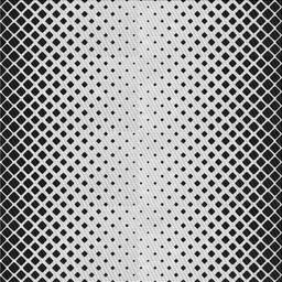 Square Patterned Light Black Novelty Rug, pat3373
