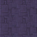 Round Patterned Deep Periwinkle Purple Rug, pat3374blu