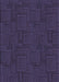 Patterned Deep Periwinkle Purple Rug, pat3374blu