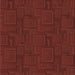 Round Patterned Dark Red Rug, pat3374brn