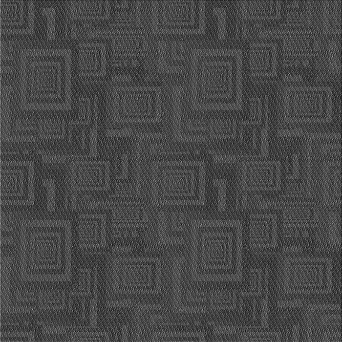 Round Machine Washable Transitional Carbon Gray Rug, wshpat3374gry