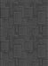 Patterned Carbon Gray Rug, pat3374gry