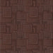 Round Patterned Coffee Brown Rug, pat3374lblu