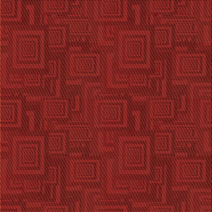 Round Machine Washable Transitional Cranberry Red Rug, wshpat3374org