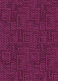 Machine Washable Transitional Medium Violet Red Pink Rug, wshpat3374pur
