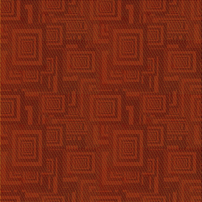 Round Patterned Red Rug, pat3374yw