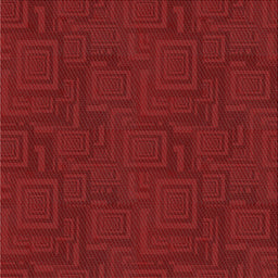 Sideview of Machine Washable Transitional Fire Red Rug, wshpat3374
