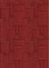 Patterned Red Novelty Rug, pat3374