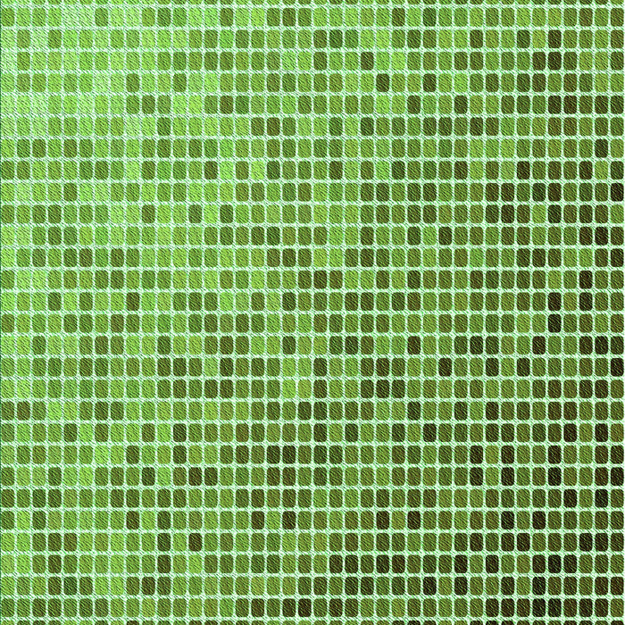 Machine Washable Transitional Pastel Green Rug, wshpat3375grn