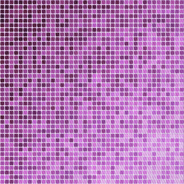 Round Patterned Magenta Pink Rug, pat3375pur