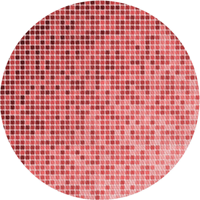 Square Patterned Pastel Pink Rug, pat3375rd