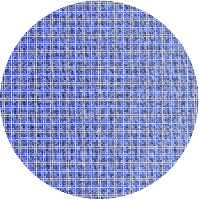 Square Machine Washable Transitional Ocean Blue Rug in a Living Room, wshpat3376blu