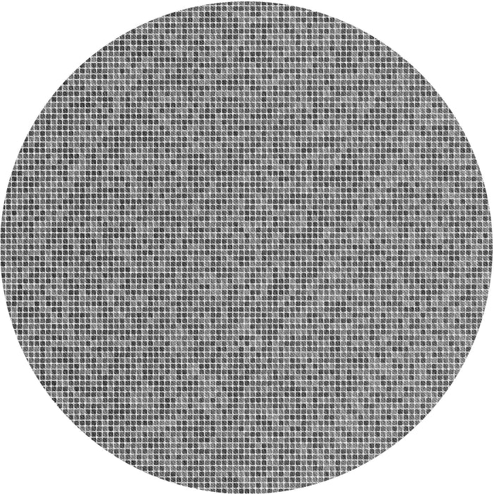 Square Patterned Silver Gray Rug, pat3376gry