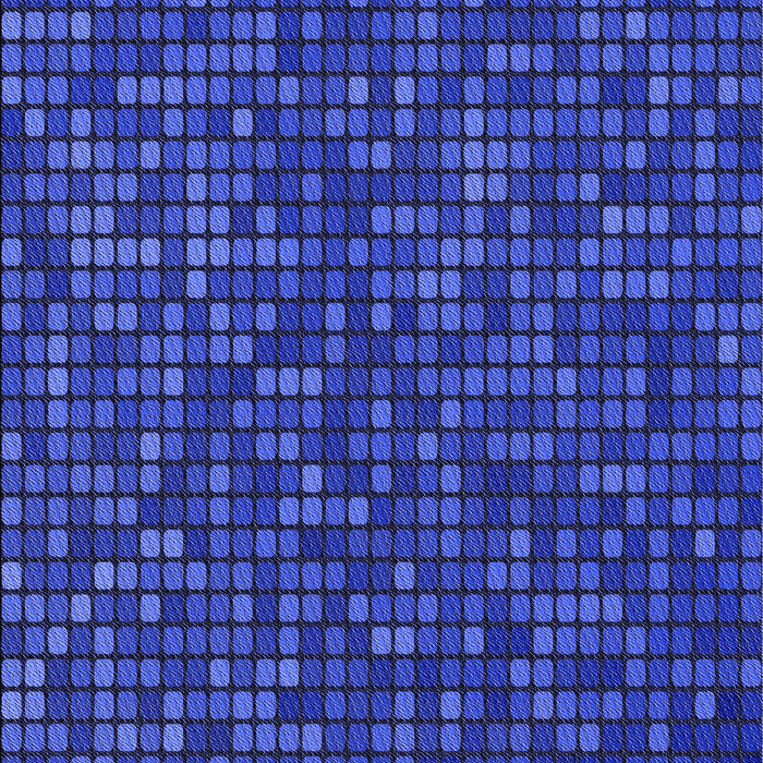 Patterned Blue Rug, pat3377blu