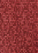 Patterned Red Rug, pat3377rd