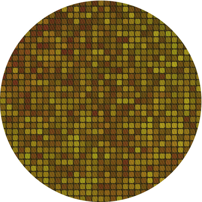 Square Patterned Red Rug, pat3377yw