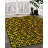 Patterned Red Rug, pat3377yw