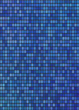 Machine Washable Transitional Blue Rug, wshpat3377