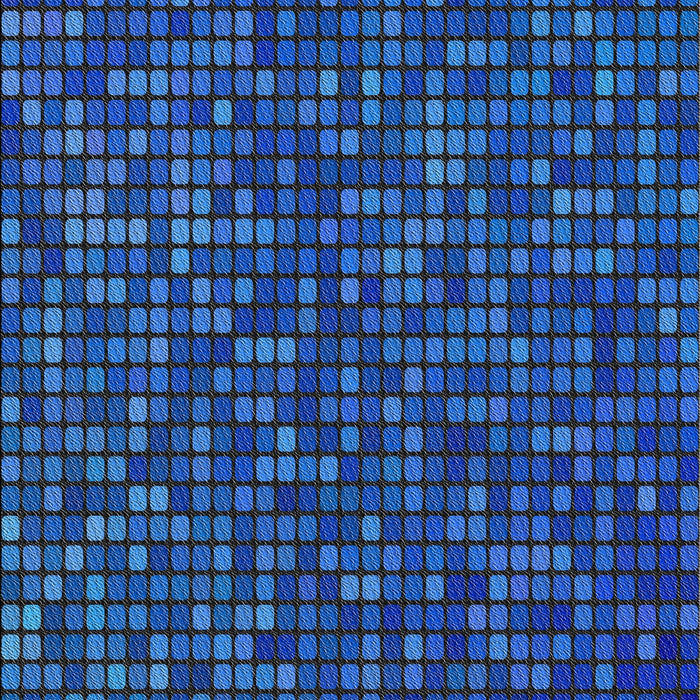 Machine Washable Transitional Blue Rug, wshpat3377