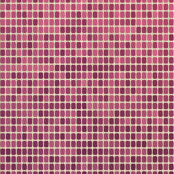 Patterned Dark Salmon Pink Rug, pat3378brn