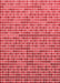 Machine Washable Transitional Light Coral Pink Rug, wshpat3378rd