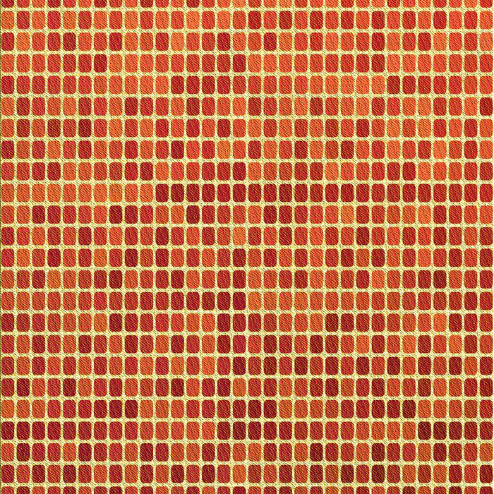 Machine Washable Transitional Orange Rug, wshpat3378yw