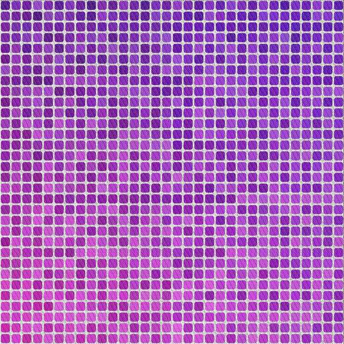 Square Patterned Plum Purple Novelty Rug, pat3378