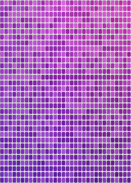 Patterned Plum Purple Novelty Rug, pat3378