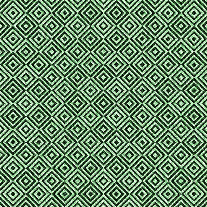 Round Patterned Light Green Rug, pat3379grn