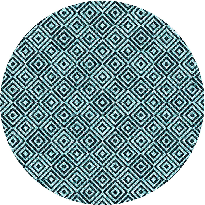 Square Machine Washable Transitional Blue Rug in a Living Room, wshpat3379lblu