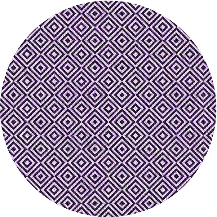 Square Patterned Blossom Pink Rug, pat3379pur