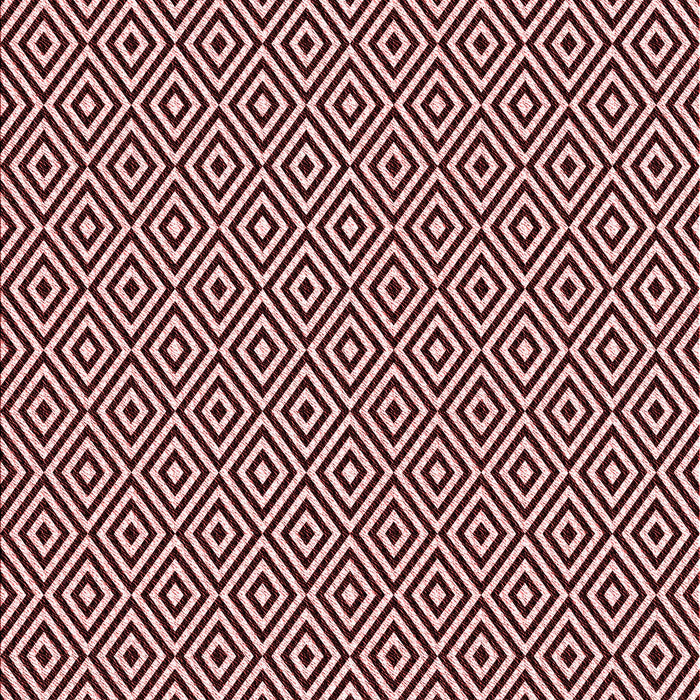 Patterned Deep Rose Pink Rug, pat3379rd