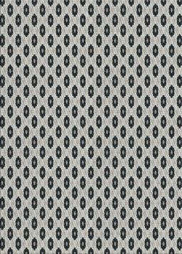 Patterned Light Black Novelty Rug, pat337