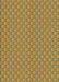 Patterned Yellow Rug, pat338brn