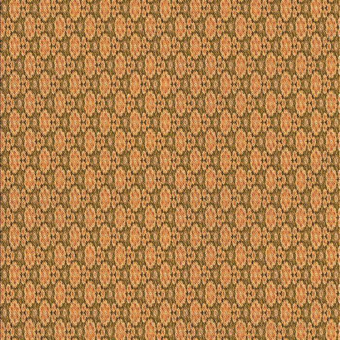 Patterned Mahogany Brown Rug, pat338org