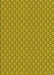 Patterned Dark Yellow Green Rug, pat338yw