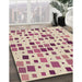 Machine Washable Transitional Vanilla Gold Rug in a Family Room, wshpat3380brn