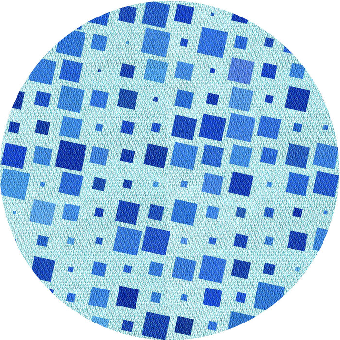 Square Machine Washable Transitional Blue Rug in a Living Room, wshpat3380lblu