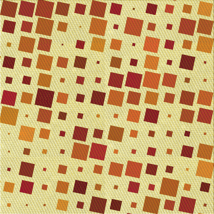 Round Machine Washable Transitional Orange Rug, wshpat3380yw