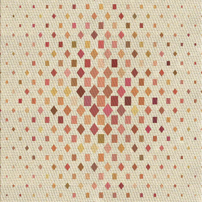 Patterned Moccasin Beige Rug, pat3381brn