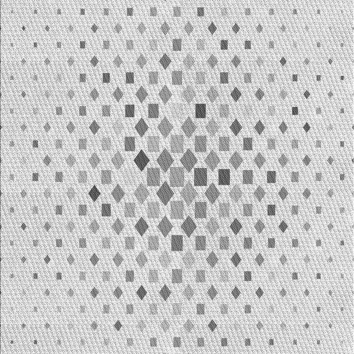 Patterned Platinum Gray Rug, pat3381gry