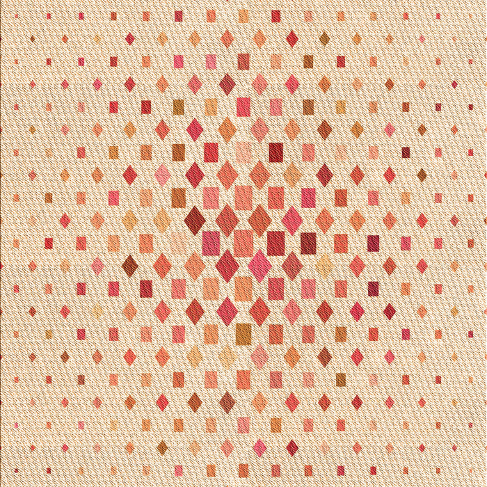 Machine Washable Transitional Navajo White Gold Rug, wshpat3381org