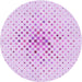 Square Patterned Violet Purple Rug, pat3381pur