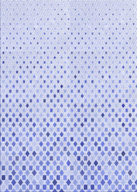 Machine Washable Transitional Lavender Blue Rug, wshpat3382blu